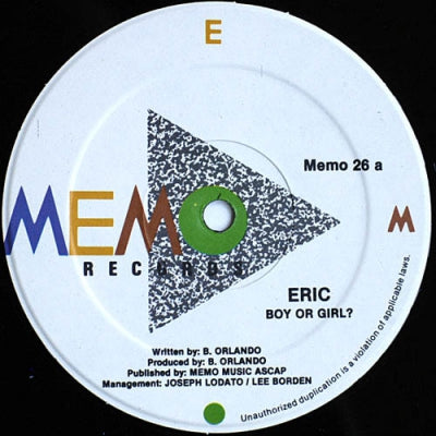 ERIC - Boy Or Girl?