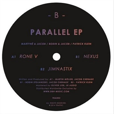 MARTYNé, BODIN & JACOB, PATRICK KLEIN - Parallel EP