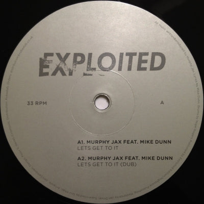 MURPHY JAX FEATURING MIKE DUNN - Lets Get To It