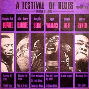 VARIOUS ARTISTS - A Festival Of Blues - Recorded In Europe