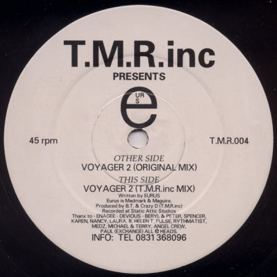 T.M.R.INC PRESENTS EURUS - Voyager 2