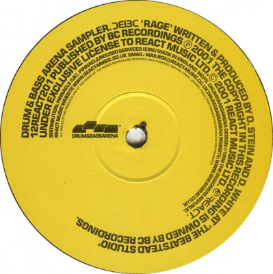 BAD COMPANY - Drum & Bass Arena LP Sampler