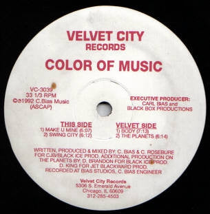 COLOR OF MUSIC - Make U Mine EP