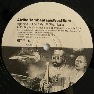 AFRIKA BAMBAATAA & WESTBAM PRESENT I.F.O. - Agharta - The City Of Shamballa