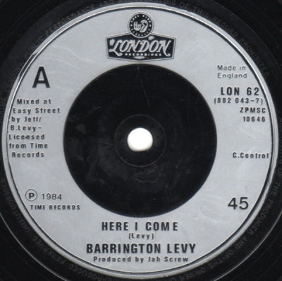 BARRINGTON LEVY - Here I Come