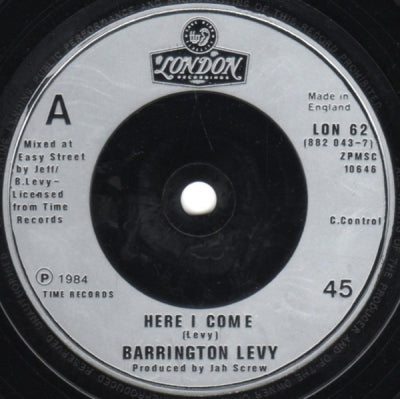 BARRINGTON LEVY - Here I Come
