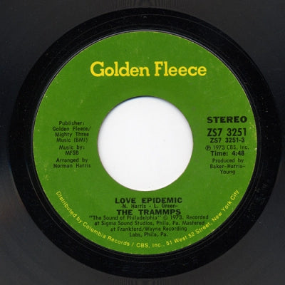 THE TRAMMPS - Love Epidemic / I Know That Feeling