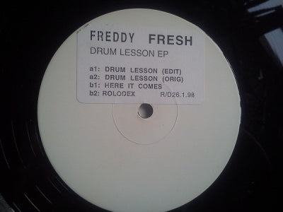 FREDDY FRESH - Drum Lesson