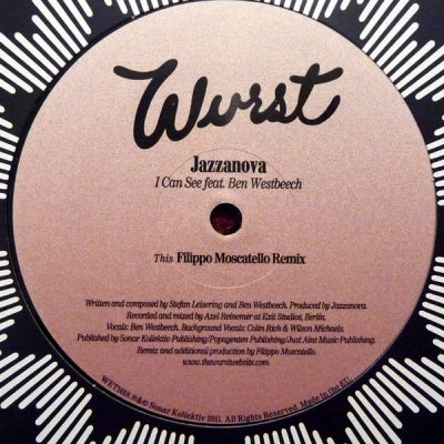 JAZZANOVA FEAT. BEN WESTBEECH - I Can See (Filippo Moscatello Remix)