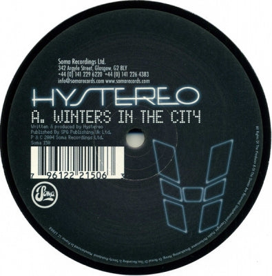 HYSTEREO - Winters In The City / Corporate Crimewave