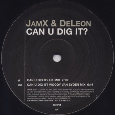 JAMX & DELEON - Can U Dig It?