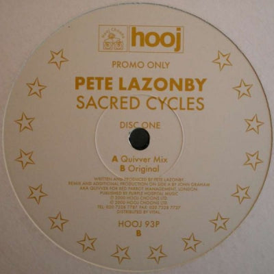 PETE LAZONBY - Sacred Cycles