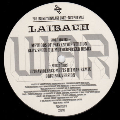 LAIBACH - War