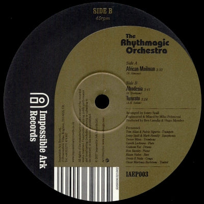 THE RHYTHMAGIC ORCHESTRA - African Mailman