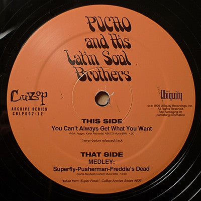 PUCHO & HIS LATIN SOUL BROTHERS - You Can't Always Get What You Want