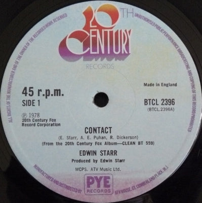 EDWIN STARR - Contact