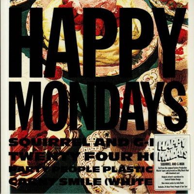HAPPY MONDAYS - Squirrel And G-Man Twenty Four Hour Party People Plastic Face Carnt Smile (White Out)
