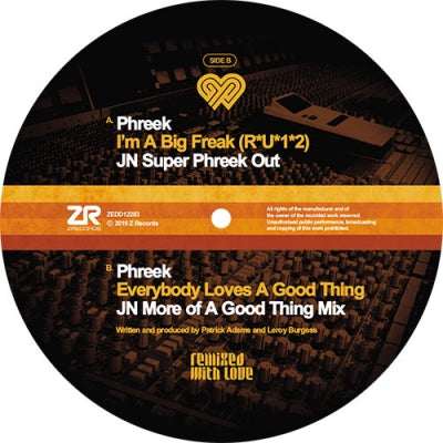 PHREEK - I'm A Big Freak Remixed With Love by Joey Negro – Winter 2020 Sampler