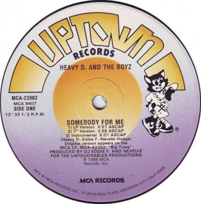 HEAVY D & THE BOYZ - Somebody For Me