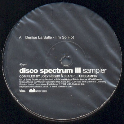 DENISE LASALLE / MANDRé - Disco Spectrum III (Sampler)