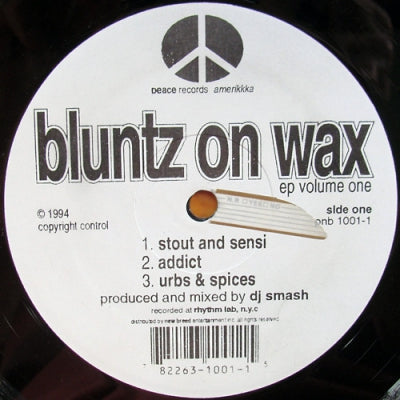 DJ SMASH - Bluntz On Wax (Volume One)
