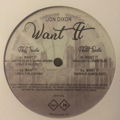 JON DIXON - Want It