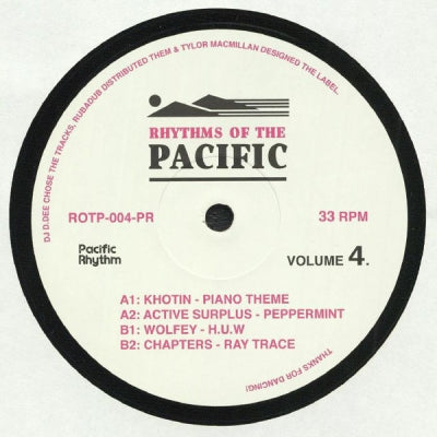 KHOTIN / ACTIVE SURPLUS / WOLFEY / CHAPTERS - Rhythms Of The Pacific Volume 4