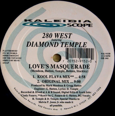 280 WEST FEATURING DIAMOND TEMPLE - Love's Masquerade