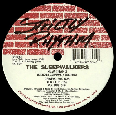 THE SLEEPWALKERS - New Thang