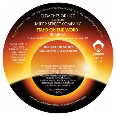 ELEMENTS OF LIFE FEATURING JASPER STREET COMPANY - Stand On The Word