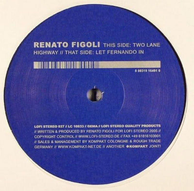 RENATO FIGOLI - Let Fernando In / Two Lane Highway