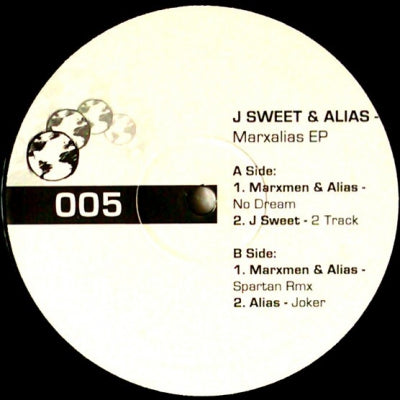 J SWEET & ALIAS - Marxalias EP