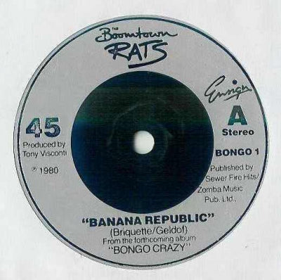 THE BOOMTOWN RATS - Banana Republic
