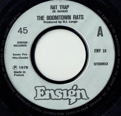 THE BOOMTOWN RATS - Rat Trap