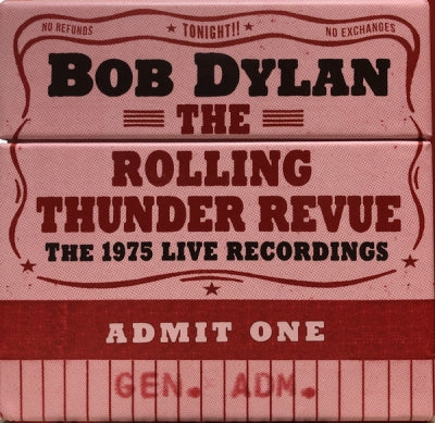 BOB DYLAN - The Rolling Thunder Revue (The 1975 Live Recordings)