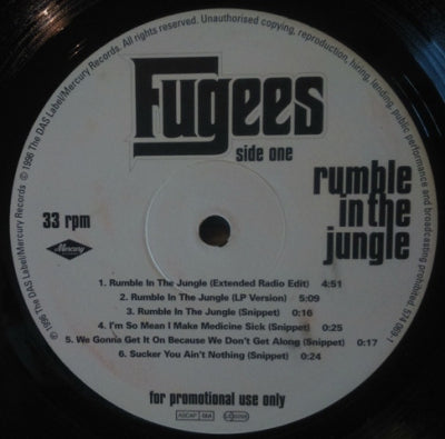 FUGEES (TRANZLATOR CREW) - Rumble In The Jungle