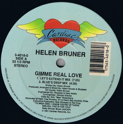 HELEN BRUNER - Gimme Real Love