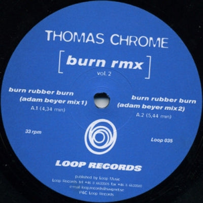 THOMAS CHROME - Burn Rmx (Vol. 2)
