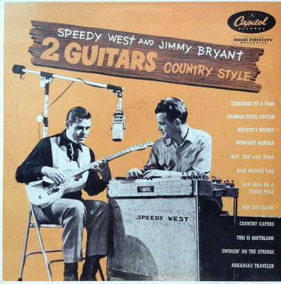 SPEEDY WEST AND JIMMY BRYANT - 2 Guitars Country Style