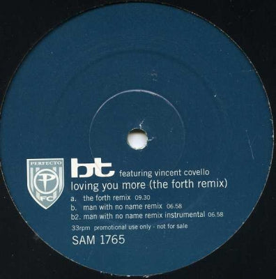 BT feat. VINCENT COVELLO - Loving You More