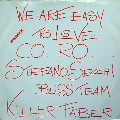 SECCHI - We Are Easy To Love (Remix)