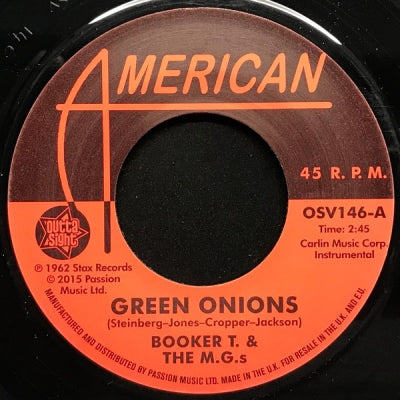 BOOKER T & THE MG'S / THE MARKETTS - Green Onions / Balboa Blue