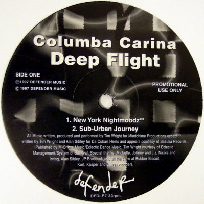 COLUMBIA CARINA - Deep Flight