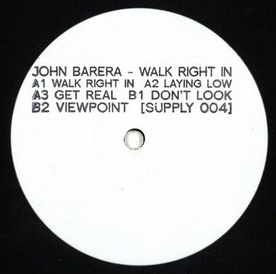 JOHN BARERA - Walk Right In