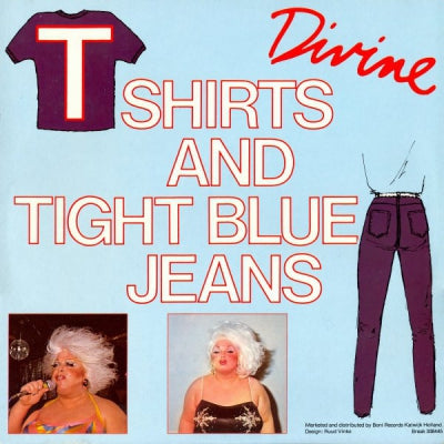 DIVINE - T Shirts And Tight Blue Jeans