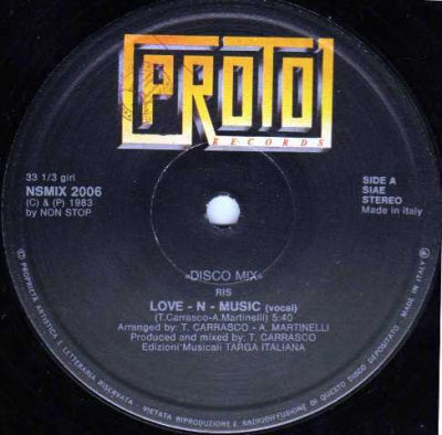 RIS FEATURING CELESTE - Love-N-Music