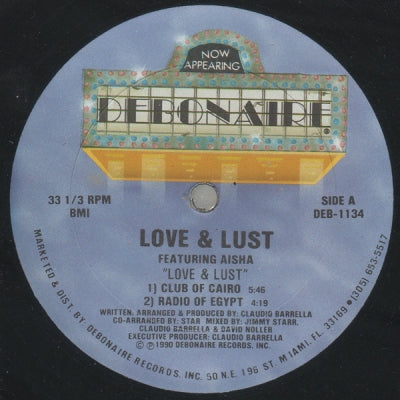 LOVE & LUST FEATURING AISHA - Love & Lust
