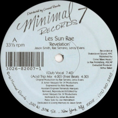 LES SUN RAE - Revelation