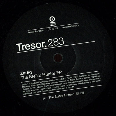 ZADIG - The Steller Hunter EP