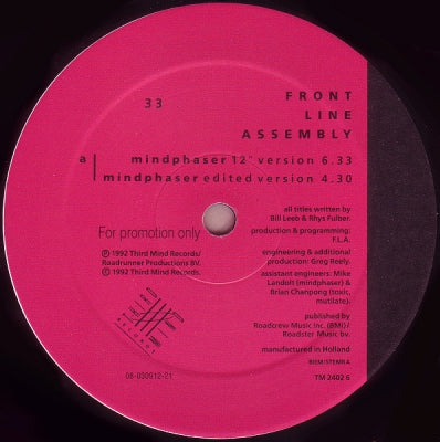FRONT LINE ASSEMBLY - Mindphaser